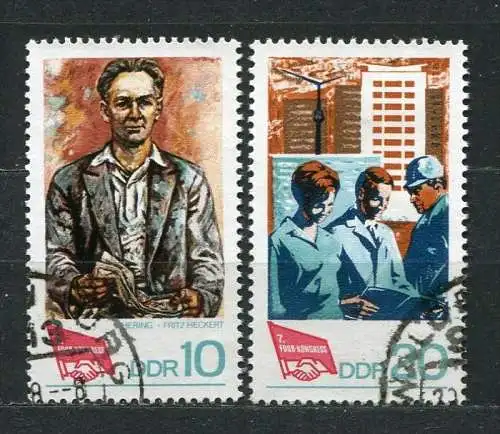 (19277) DDR Nr.1363/4         O  gestempelt