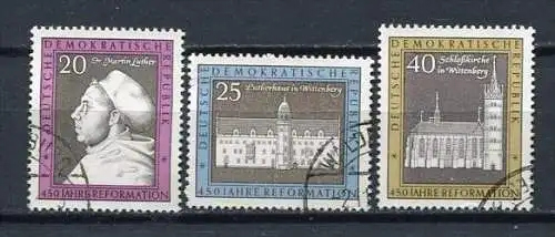 (19264) DDR Nr.1317/9         O  gestempelt