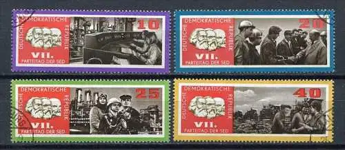 (19244) DDR Nr.1258/61         O  gestempelt