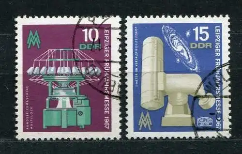 DDR Nr.1254/5         O  used       (19242) ( Jahr: 1967 )