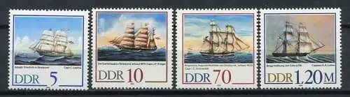 DDR  Nr.3198/3201          **  mint             (19055) ( Jahr 1988 )