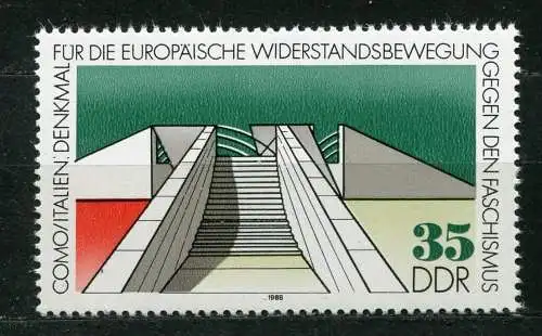 DDR  Nr.3196          **  mint             (19052) ( Jahr 1988 )