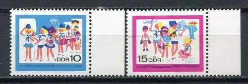 (18999) DDR  Nr.1432/3           **  postfrisch Rand