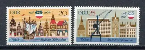 DDR  Nr.1384/5           **  mint             (18977) ( Jahr 1968 )