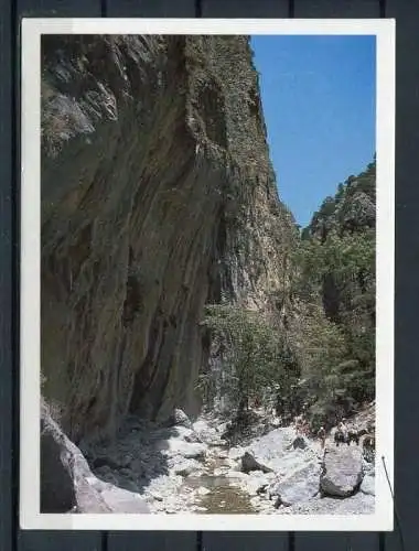(3390**) Kreta/ Samaria-Schlucht - n. gel. -