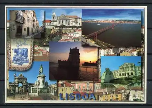 (03374**) Lisboa/ Lissabon/ Mehrbildkarte - n. gel.