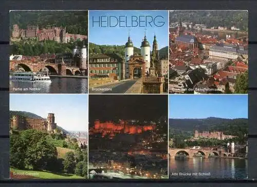 (03345)  Heidelberg/ Mehrbildkarte - n. gel.