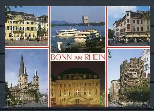 (03337) Bonn am Rhein/ Mehrbildkarte - n. gel. - BF 30 - Die gute Rahmel Karte
