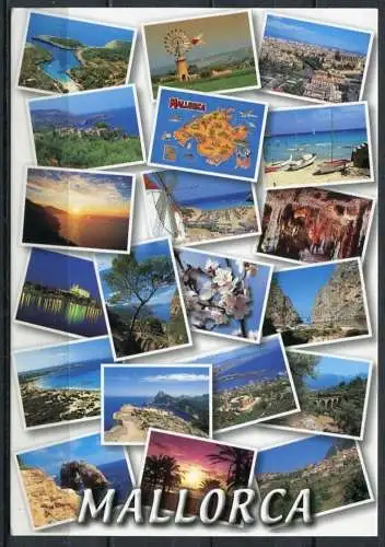 (03271) Mallorca/ Mehrbildkarte - gel. 2010