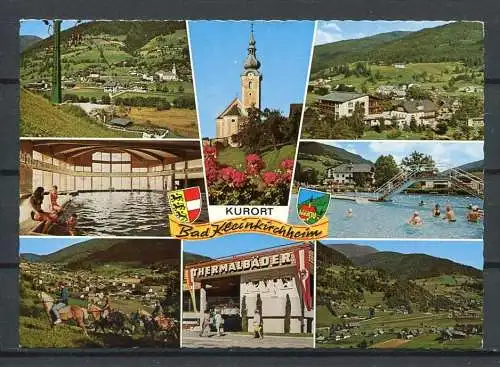 (3264) Kurort Bad Kleinkirchheim/ Mehrbildkarte mit Wappen - gel. 1978