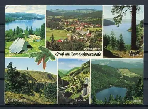 (03244) Gruß aus dem Schwarzwald/ Mehrbildkarte - gel.