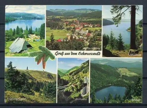 (3244) Gruß aus dem Schwarzwald/ Mehrbildkarte - gel.