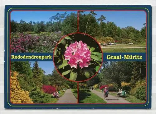 (03232) Rododendronpark Graal-Müritz/ Mehrbildkarte - gel.