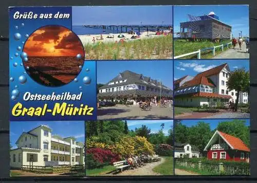 (3221) Ostseeheilbad Graal-Müritz/ Mehrbildkarte - gel.