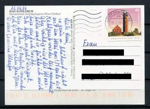 (3216) Moorheilbad Bad Kohlgrub / Mehrbildkarte mit Wappen - gel. 2006