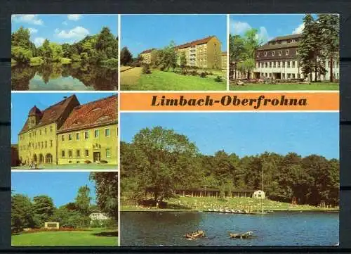 (03201) Limbach-Oberfrohna/ Mehrbildkarte - gel. - DDR  - Bild und Heimat