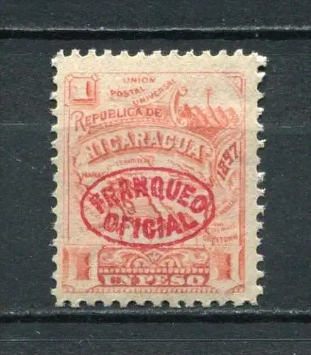 (193) Nicaragua Dienst Nr.82 Y         *  ungebraucht