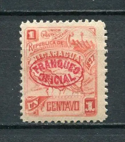 (189) Nicaragua Dienst Nr.76 Y         *  ungebraucht