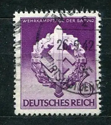 (2633) Deutsches Reich Nr.818       O  gestempelt