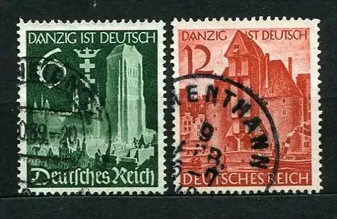 Deutsches Reich Nr.714/5        O  used       (2410)
