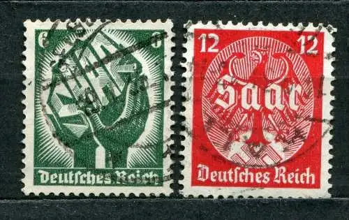 (2226) Deutsches Reich Nr.544/5        O  gestempelt