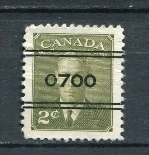 (754) Canada  Nr.251       O  gestempelt / Vorausentwertung 0700