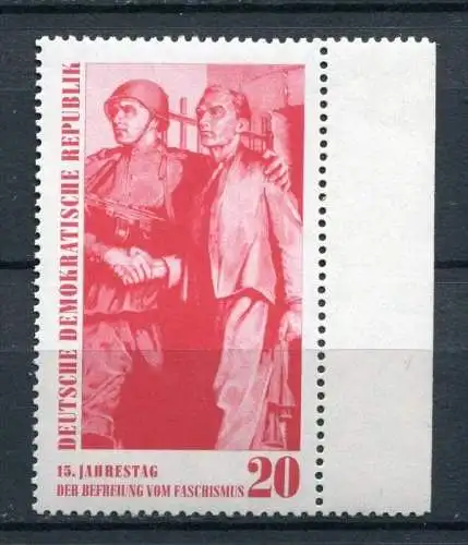 DDR  Nr.764           **  mint             (18379) ( Jahr 1960 )Rand