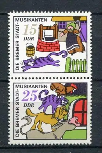 DDR  Nr.1717 + 1719   SZd 118           **  mint             (18363) ( Jahr 1971 )