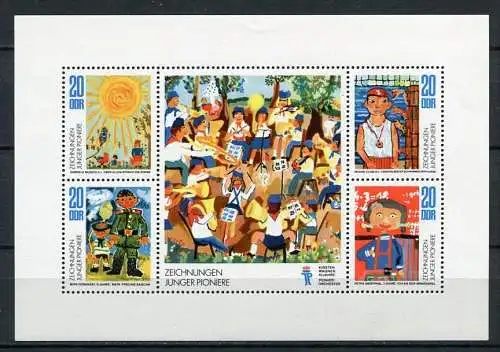 (18441) DDR Nr.1991/4   Kleinbogen           **  postfrisch