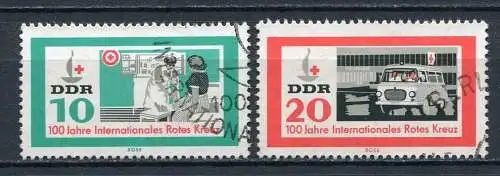 (18554) DDR Nr.956/7           O  gestempelt