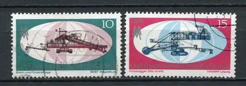 DDR Nr.1653/4            O  used       (17765) ( Jahr: 1971 )
