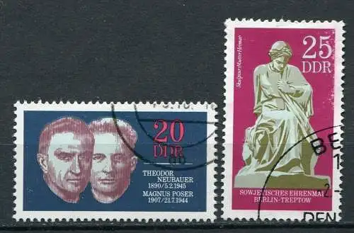 (17752) DDR Nr.1603/4         O  gestempelt