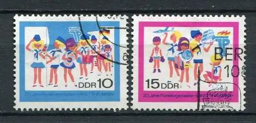 DDR Nr.1432/3         O  used       (17689) ( Jahr: 1968 )