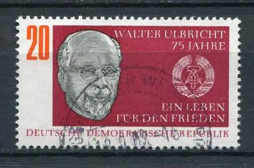 DDR Nr.1383         O  used       (17655) ( Jahr: 1968 )