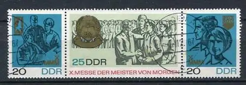 (17630) DDR Nr.1320/2 Streifen         O  gestempelt
