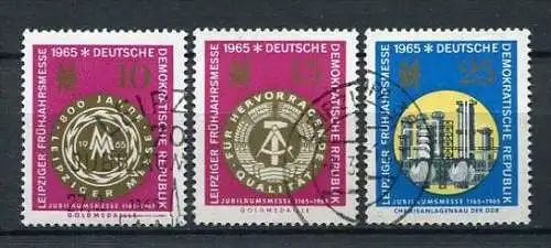 DDR Nr.1090/2         O  used       (17521) ( Jahr: 1965 )