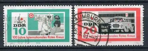 (17475) DDR Nr.956/7         O  gestempelt