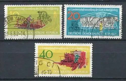 DDR Nr.895/7         O  used       (17448) ( Jahr: 1962 )