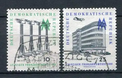 DDR Nr.813/4         O  used       (17399) ( Jahr: 1961 )