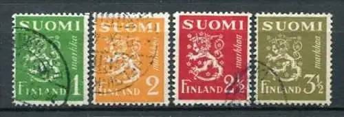 (351) Finnland Nr.262/5        O  gestempelt