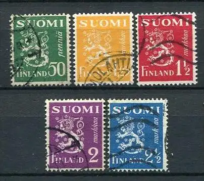(345) Finnland Nr.176/80        O  gestempelt