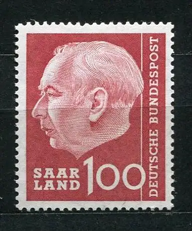 (020) Saarland Nr.398         **  postfrisch