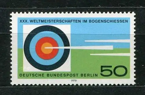 (1498) Berlin West Nr.599       **  postfrisch