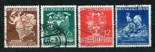 (2564) Deutsches Reich Nr.768/71        O  gestempelt