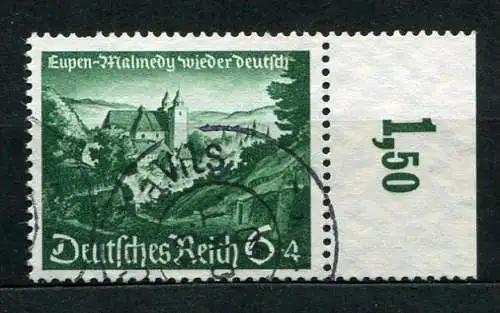 (2481) Deutsches Reich Nr.748        O  gestempelt  Rand