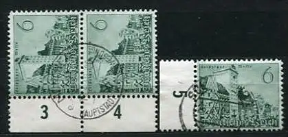 Deutsches Reich Nr.740        O  used       (2456) 3 x Rand links