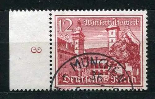 (2429) Deutsches Reich Nr.735 x        O  gestempelt / Rand - minimaler Knick im Rand!