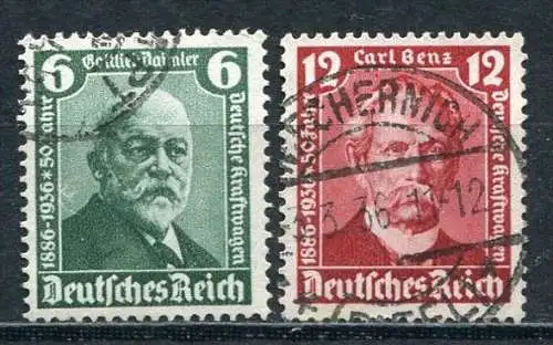 Deutsches Reich Nr.604/5        O  used       (2279)