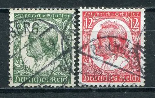 (2233) Deutsches Reich Nr.554/5        O  gestempelt