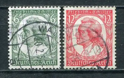 (2232) Deutsches Reich Nr.554/5        O  gestempelt